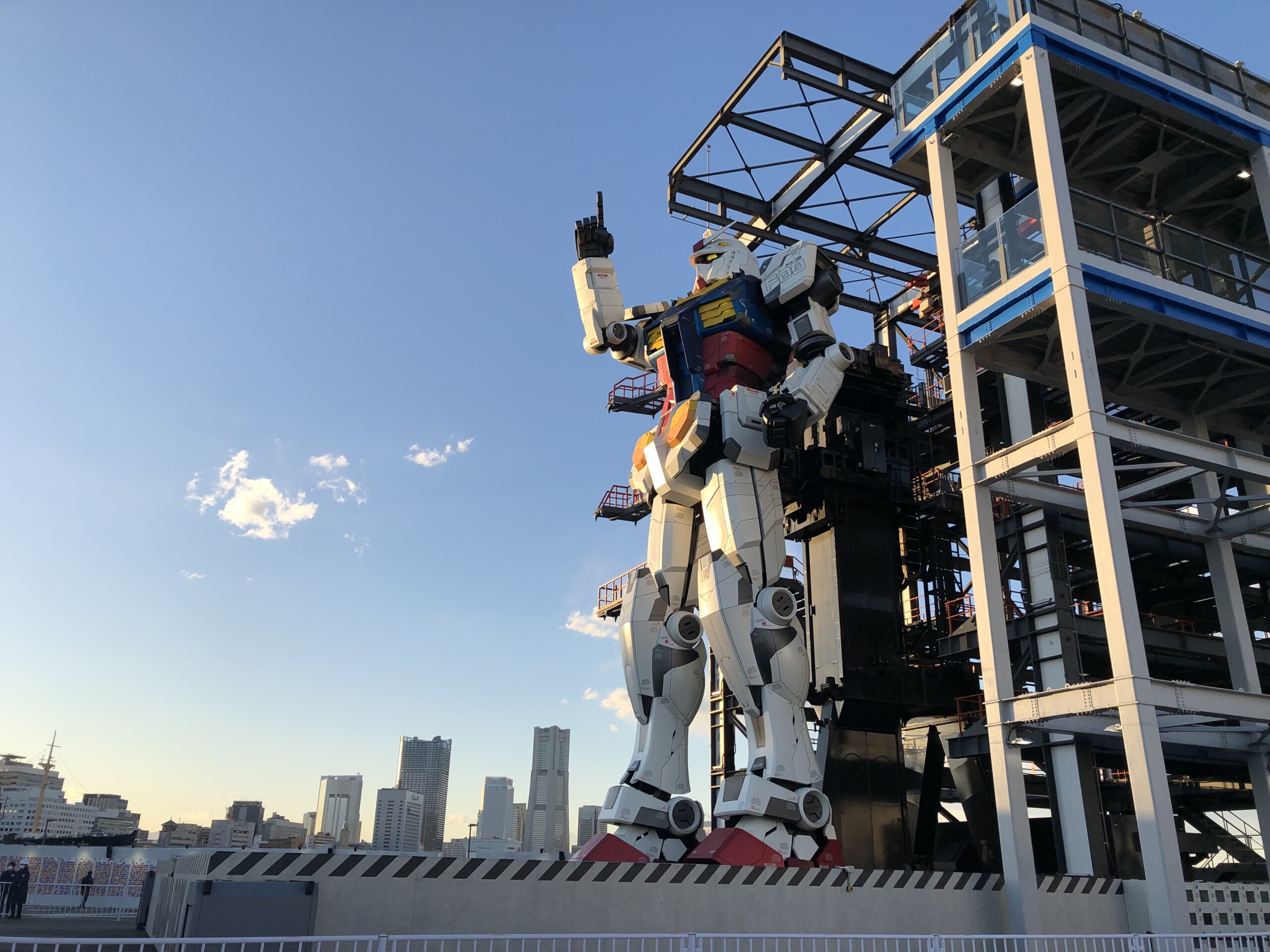 山下埠頭のガンダム